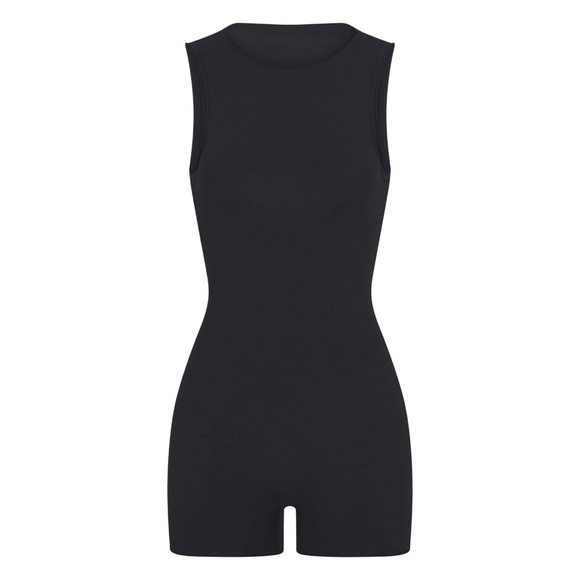 SKIMS Pants - Skims Raw Edge Onesie - Onyx